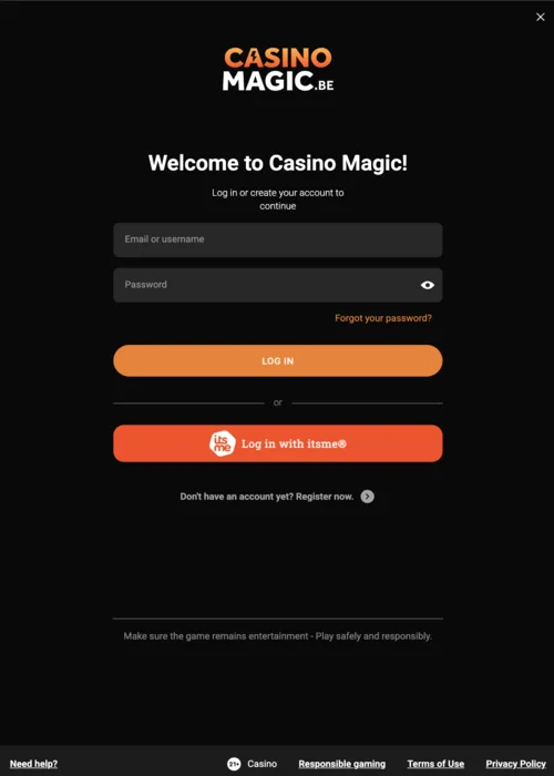 Veilige casino inlog met tweefactor authenticatie en SSL encryptie MagicWins Casino